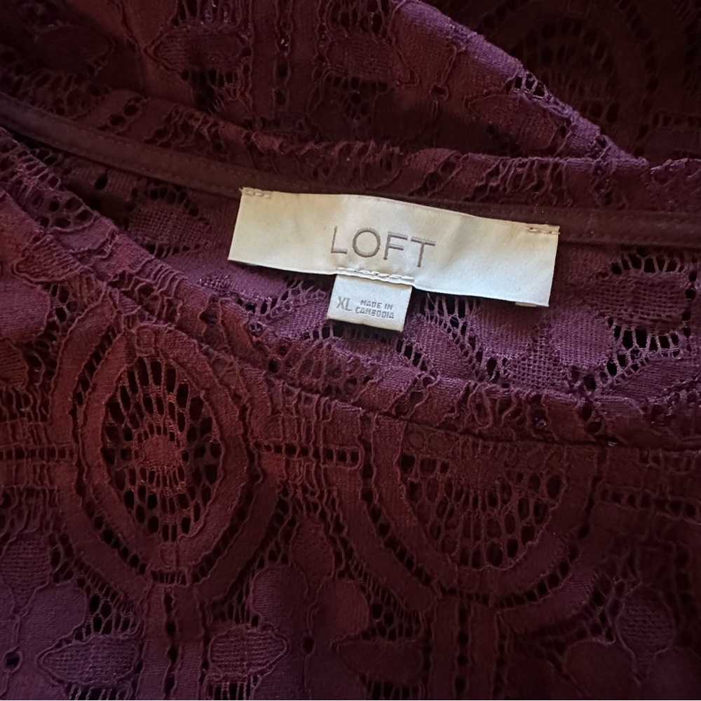 Loft Lace Shell - Picture 5 of 6